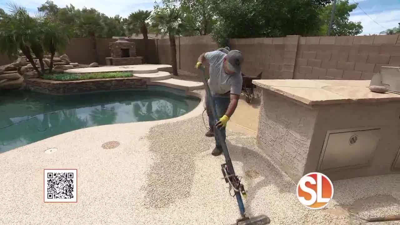 From rubber to stone! See how Rubber Stone AZ can beautify your patio or pool deck