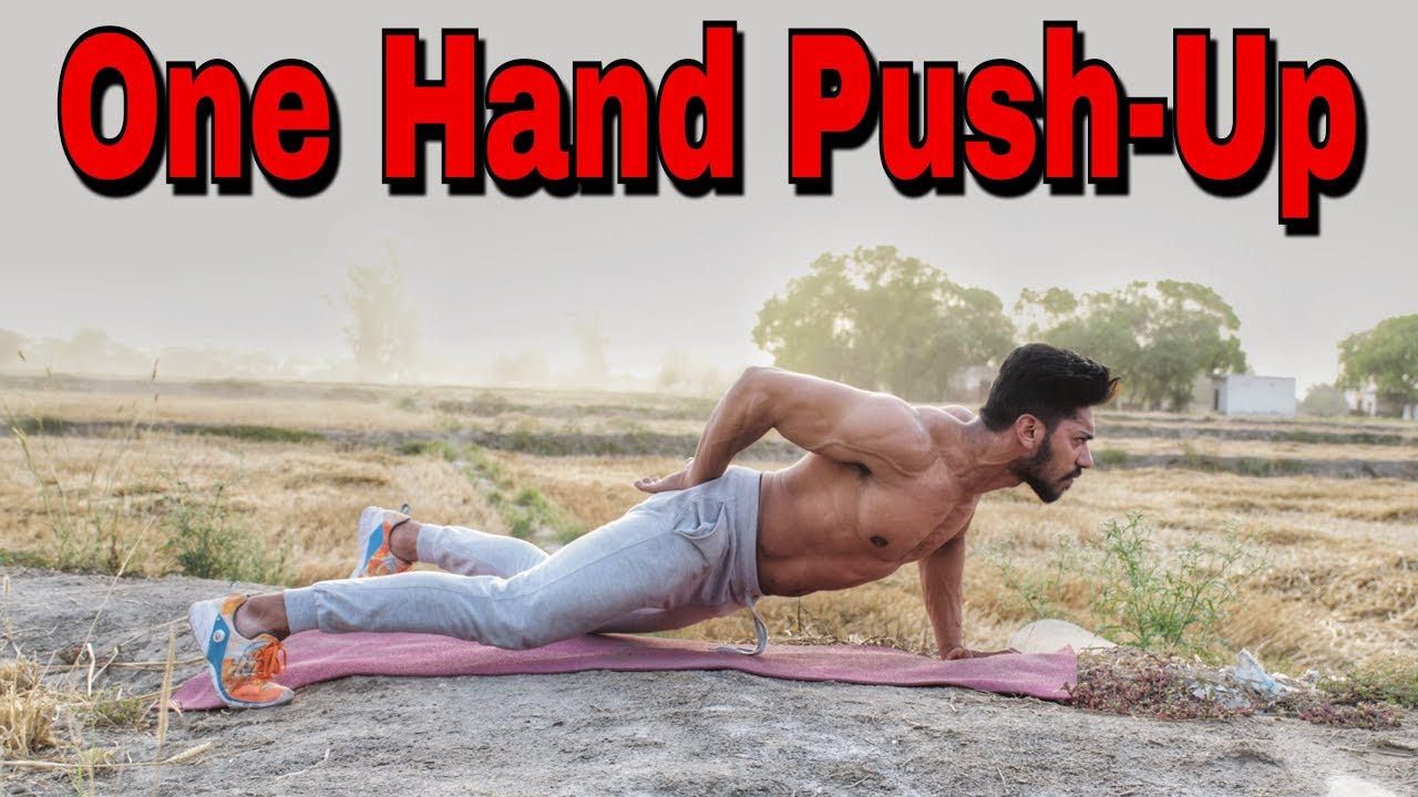 How To Do One Hand Push-Up | One Arm Pushup Step by Step Guide