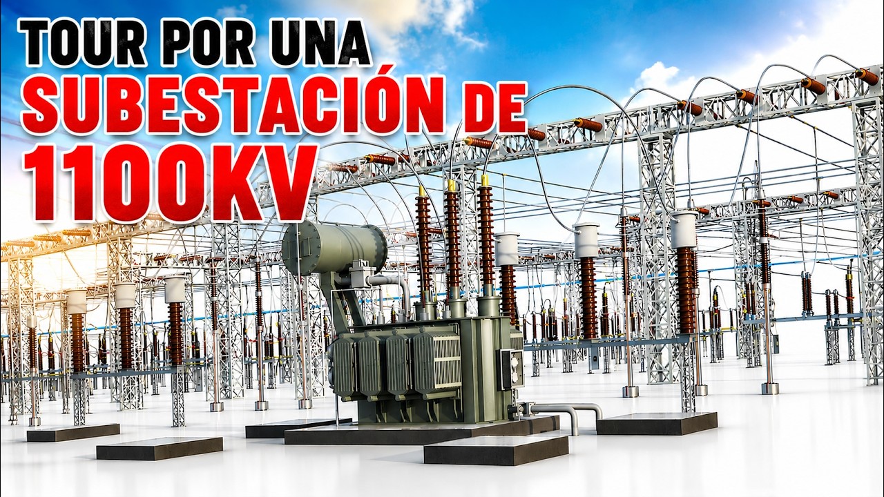 Cómo Funciona una Subestación Eléctrica: De 440 kV a 440 Voltios Explicado Paso a Paso