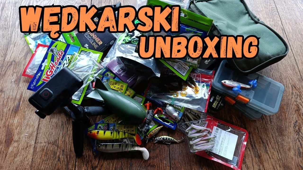 WĘDKARSKI UNBOXING ALIEXPRESS ALLEGRO GUMY WOBLERY SPINNING FEEDER #fishing #unboxing #spinning