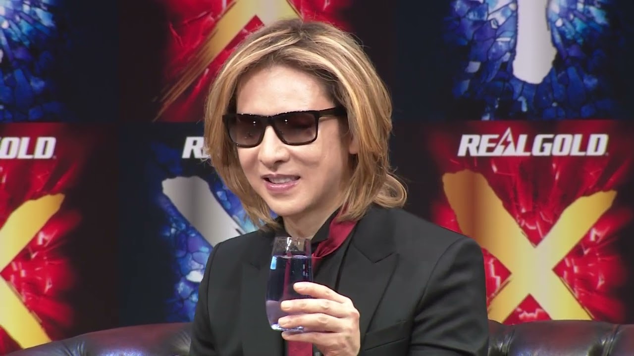 X JAPAN・YOSHIKI登壇　「新製品『Real Gold X/Y』発表会」トークセッション