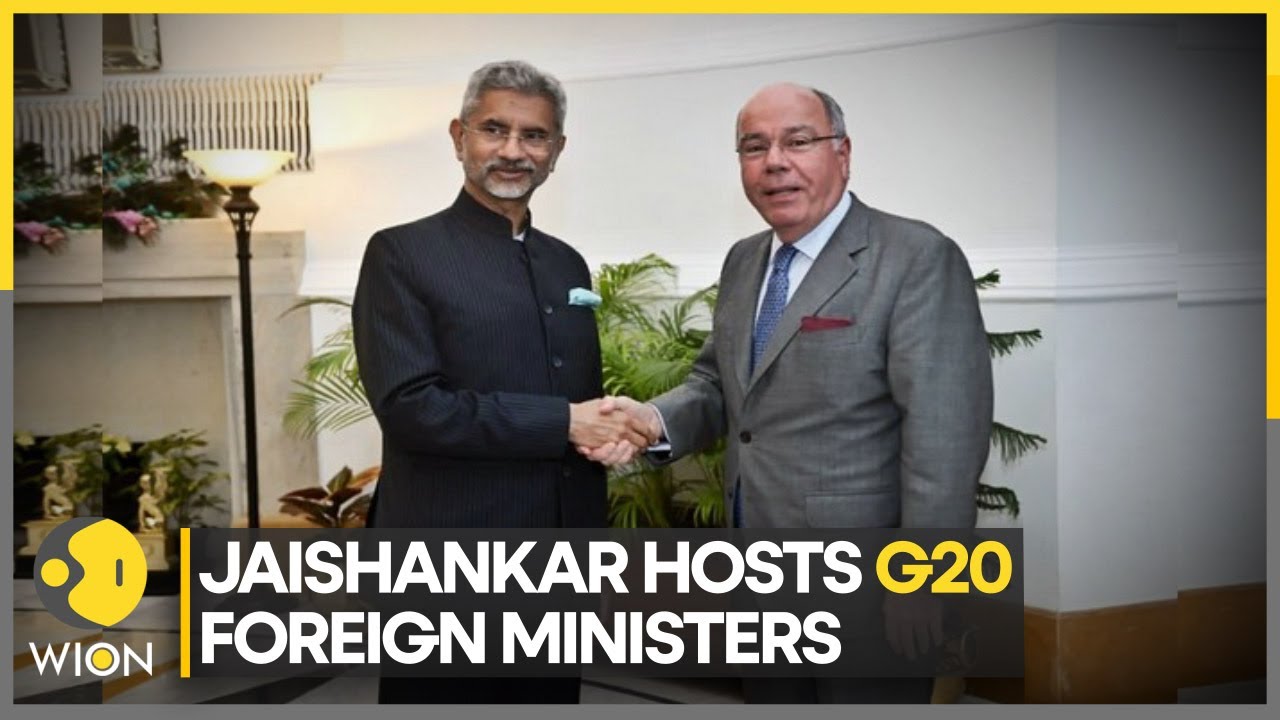 G20 Foreign Ministers meet: Jaishankar meets counterparts from Brazil, Turkey & Mauritius | WION
