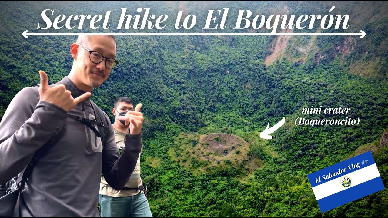 Secret hike to El Boqueron - Vlog #2  #sansalvador #boqueron #volcano