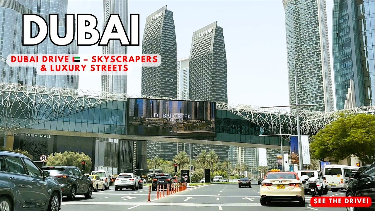 Dubai Skyscraper Drive 🇦🇪 &ndash; Luxury Streets & Epic Views