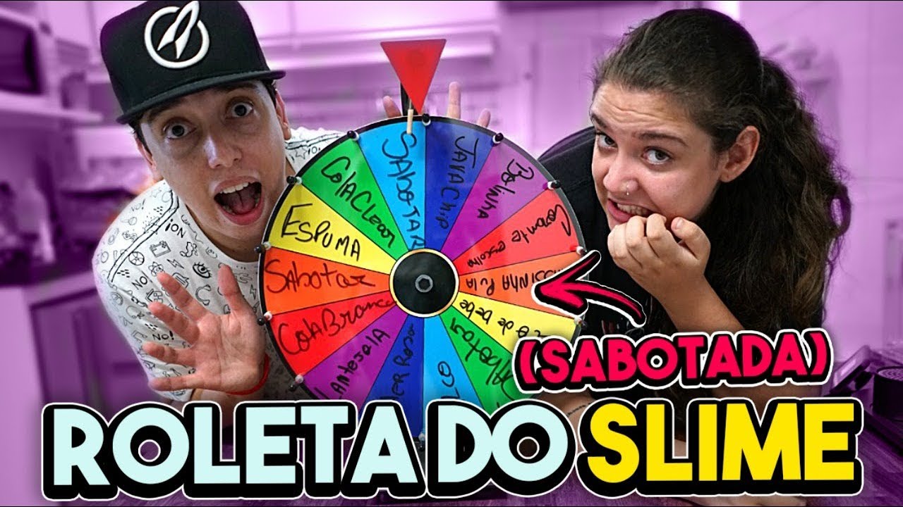 ROLETA DO SLIME SABOTADA! Qual O MELHOR SLIME?