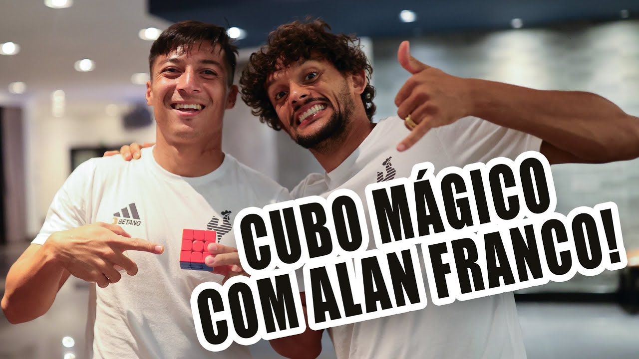 QUE RESENHA! ALAN FRANCO TENTA RESOLVER O DESAFIO DO CUBO MÁGICO DE SCARPA