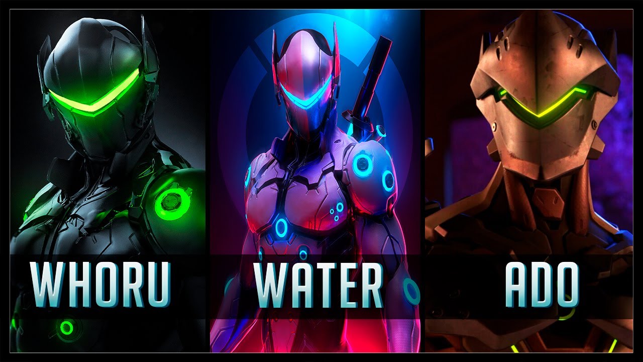 WHORU vs WATER vs ADO | Gods of GENJI | Overwatch Montage