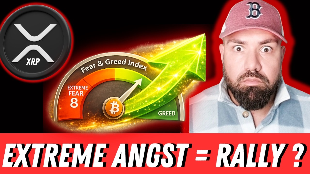 Fear & Greed Index bei EXTREMER ANGST – Genau JETZT dreht der Krypto Markt!