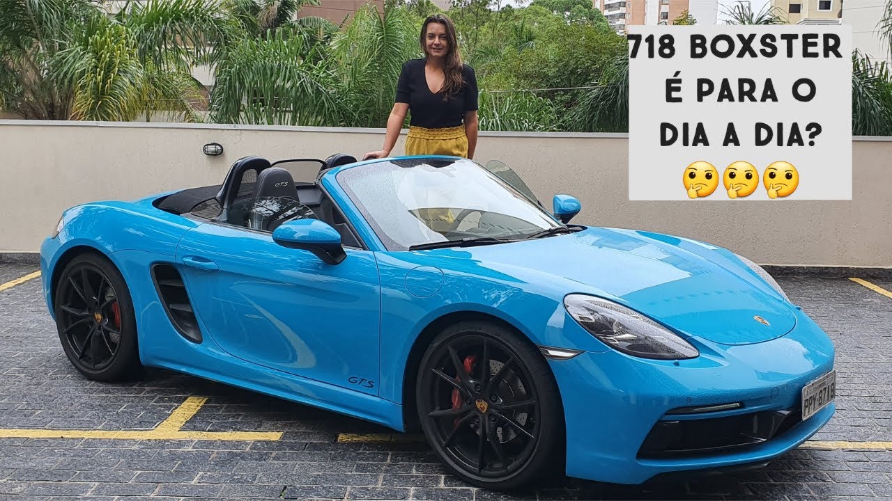 Dá para usar um carro esportivo no dia a dia? Porsche 718 Boxster ajuda a responder