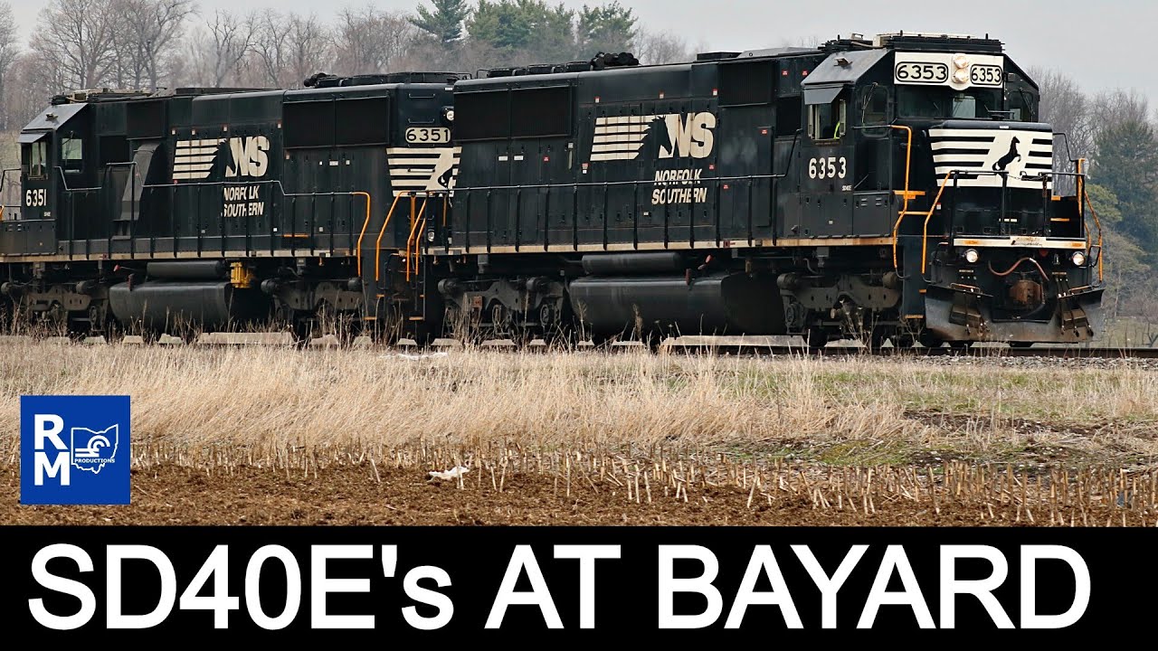 SD40E's At Bayard Ohio