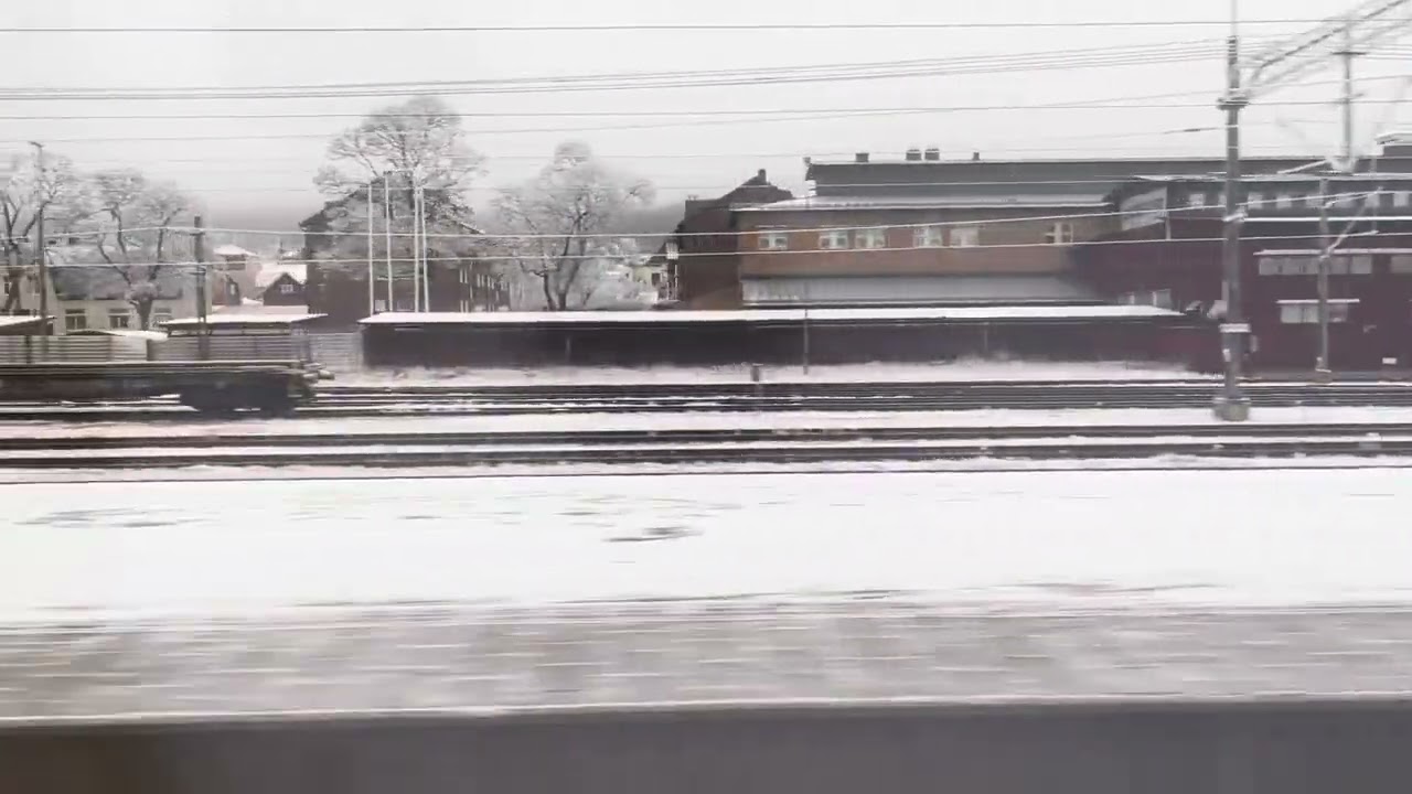 Beautiful Falköping Train station