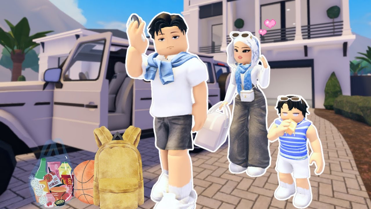 PERJALANAN LIBURAN KELUARGA BOKIR | 💖 Berry Avenue Roblox Indonesia