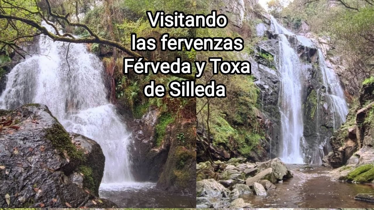 Visitando las fervenzas (cascadas) Férveda y Toxa de Silleda, Galicia