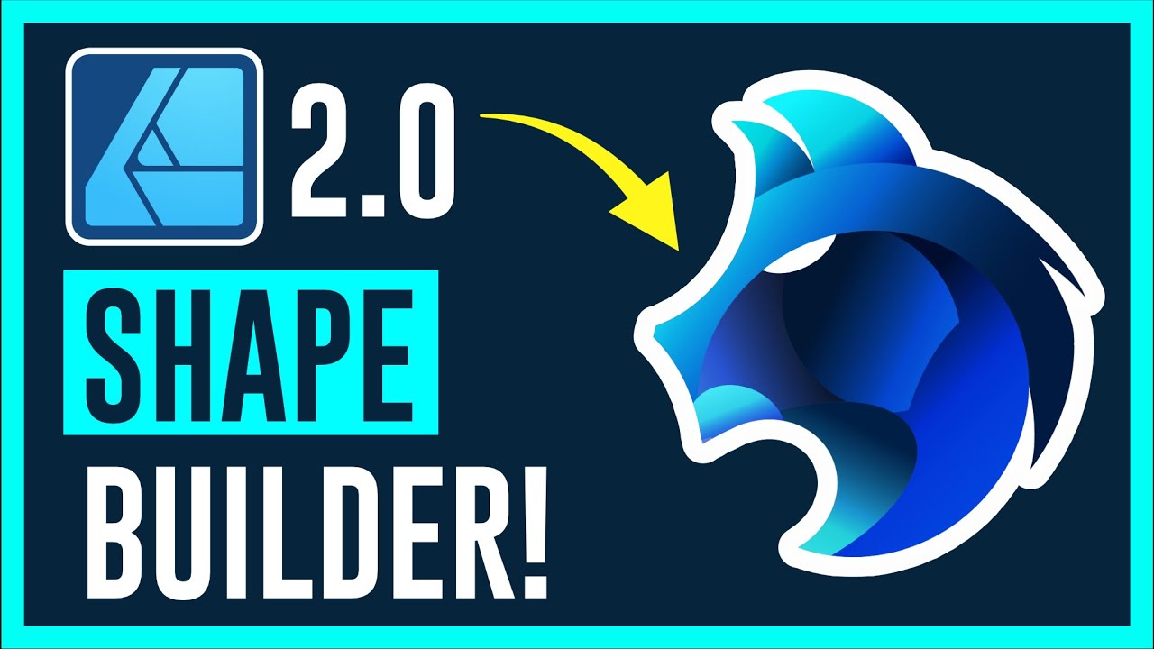 Как использовать Shape Builder в Affinity Designer 2.0 для iPad | ПОЛНОЕ РУКОВОДСТВО