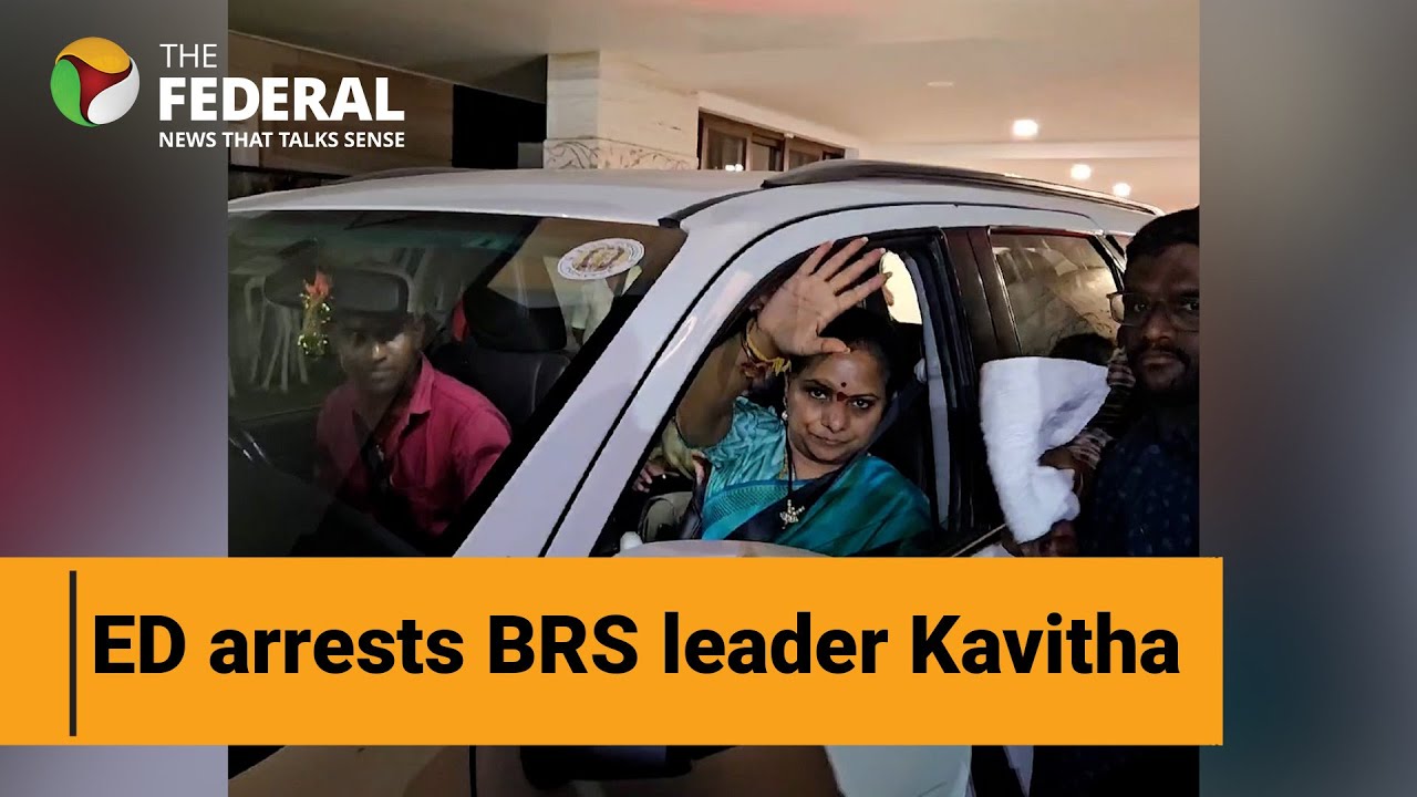 Delhi liquor policy scam: ED arrests KCR's daughter Kavitha; family demands transit warrant