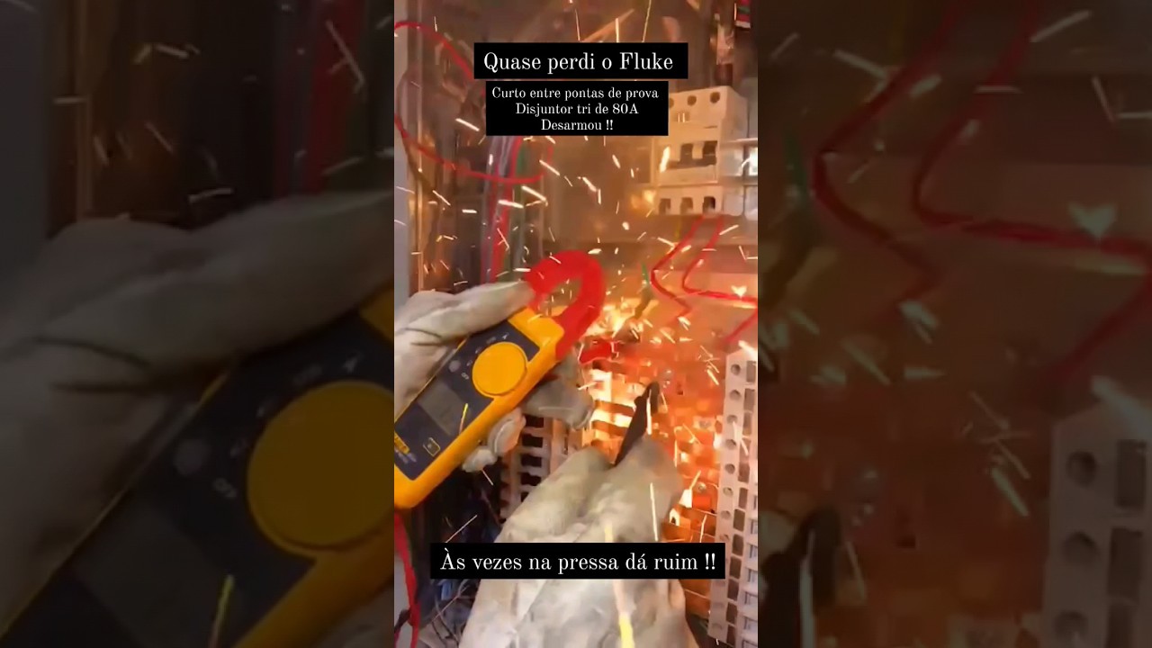 Cuidado ao Medir Painel energizado com Mult&iacute;metro.