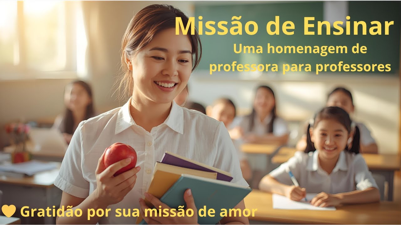 Missão de Ensinar – Uma Canção de Amor e Gratidão aos Professores | Homenagem para Professores