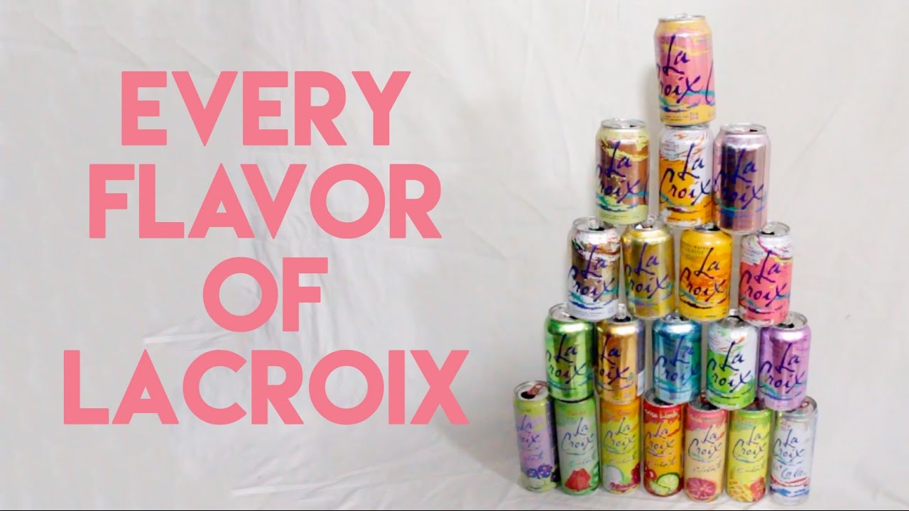 LaCroix Taste Test and Review | EVERY FLAVOR