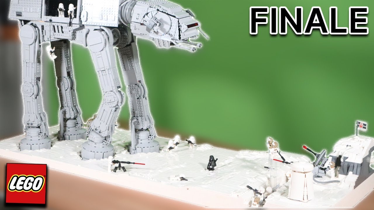 Building the Battle of Hoth in LEGO | FINALE