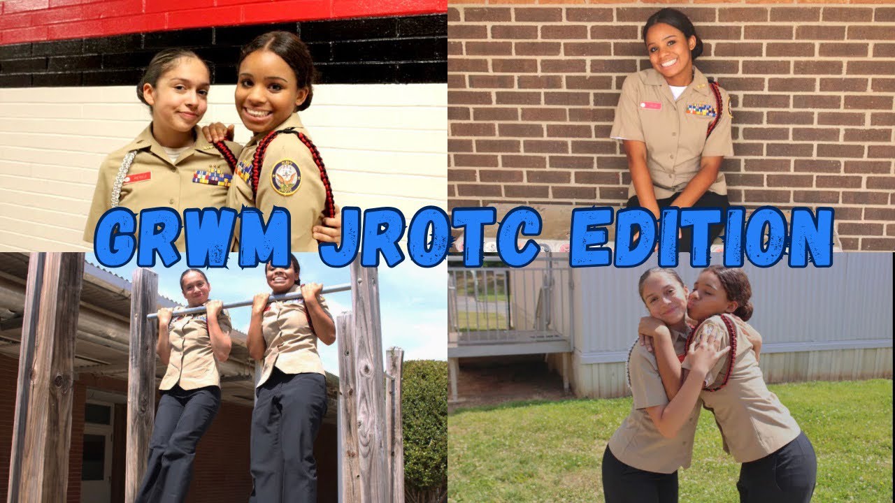 JROTC MORNING ROUTINE!! I GRWM + uniform inspection