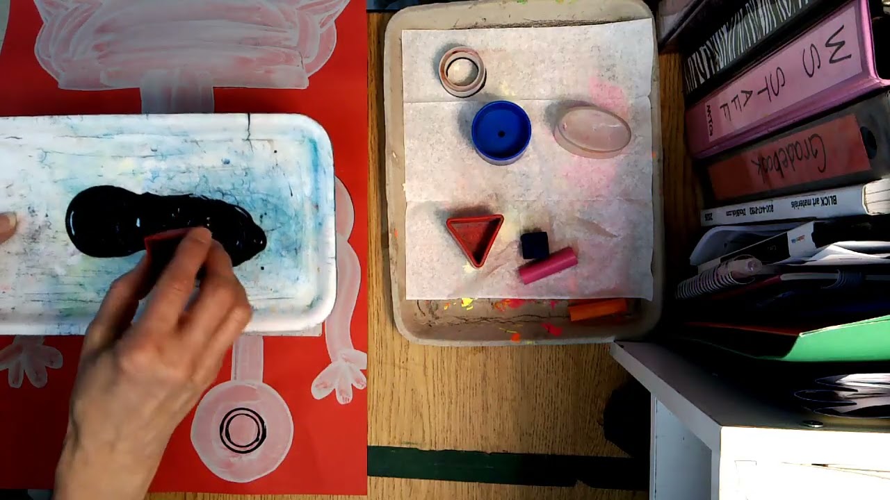 Robot object printing