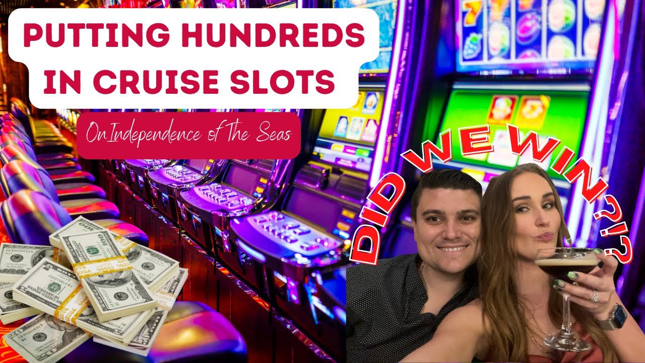 Spending HUNDREDS on Cruise SLOT MACHINES | Did We Win? | Independence of The Seas Casino