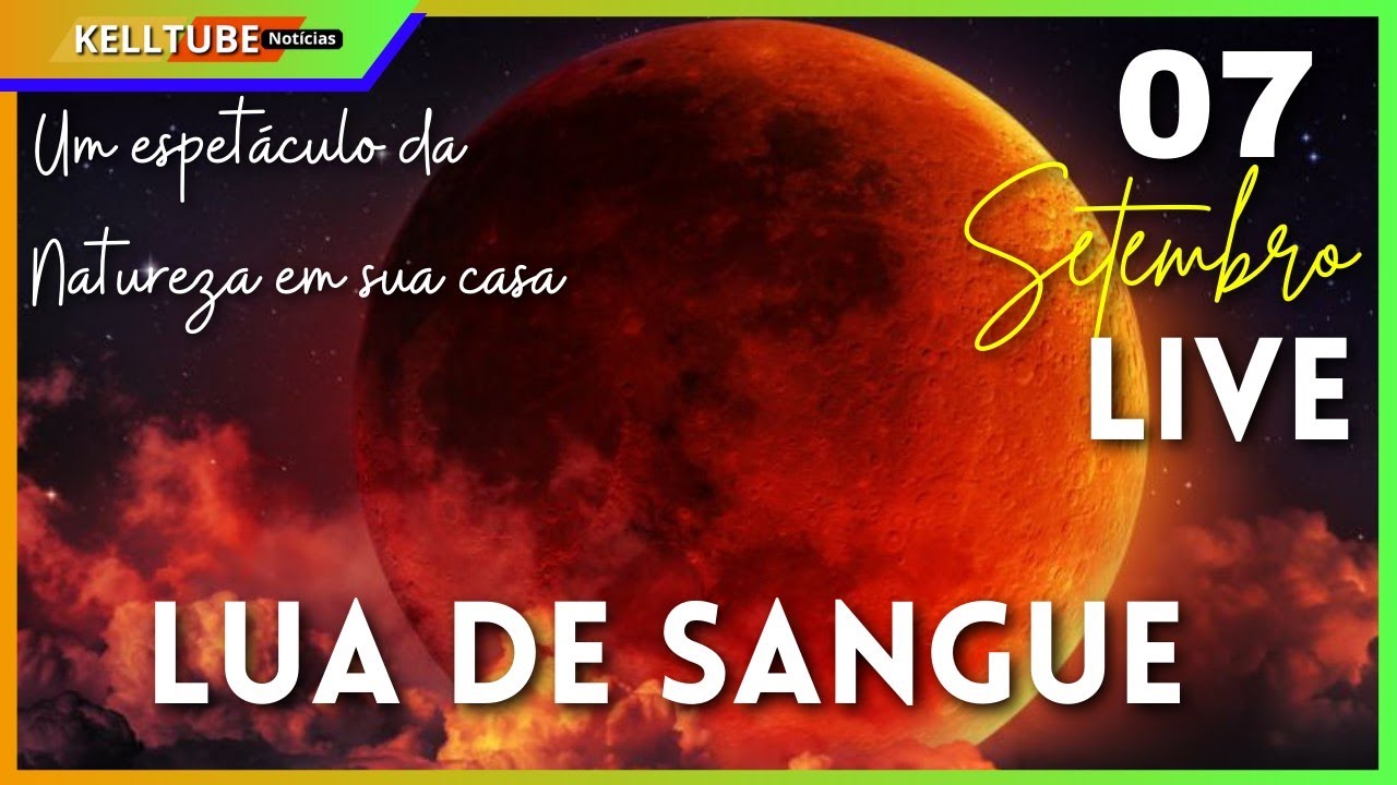 LUA DE SANGUE AO VIVO / Eclipse Total 