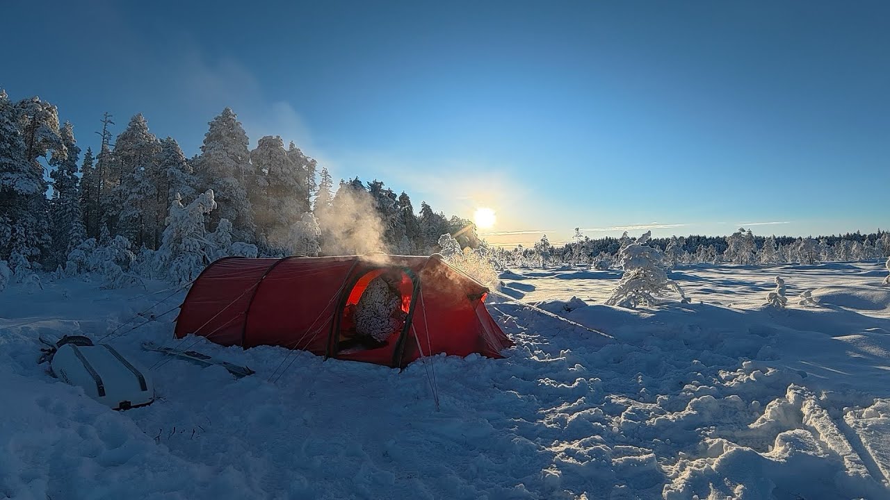 Yön yli hiihtoretkellä I Ensi kosketus Hilleberg Keron 3 GT