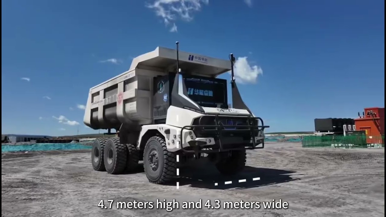 100 Self-Driving Mining Trucks: A Scene More Cyberpunk Than Movies!  #CyberpunkReality #FutureIsNow