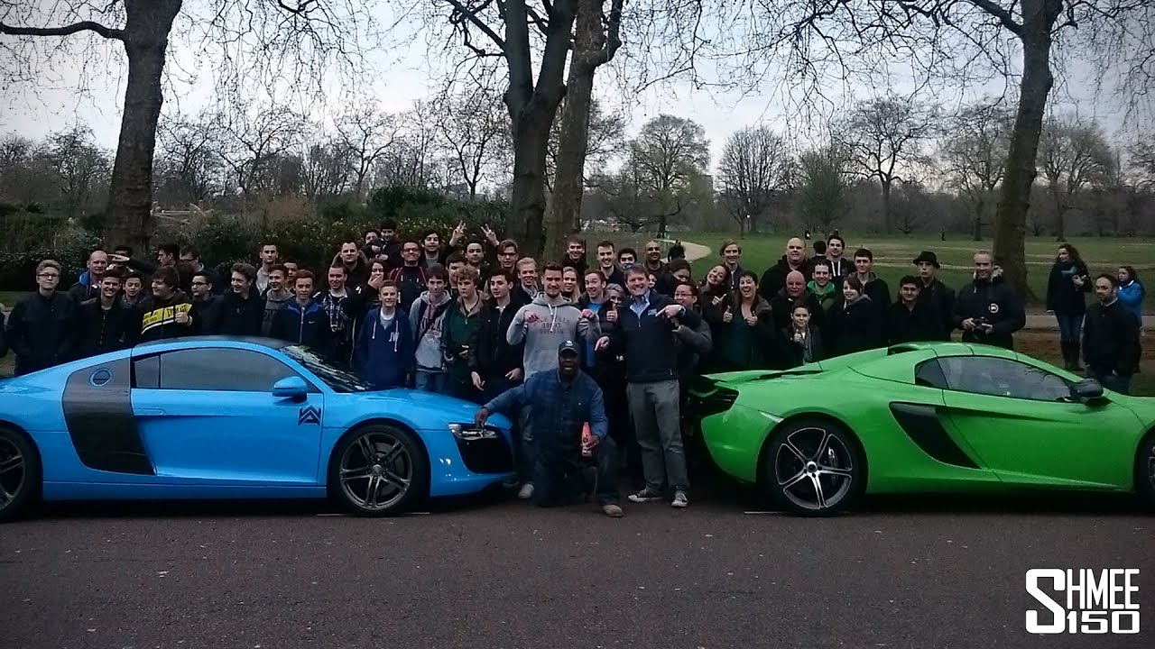 Pre-Trip Supercar Run! London Shmeeting and Convoy