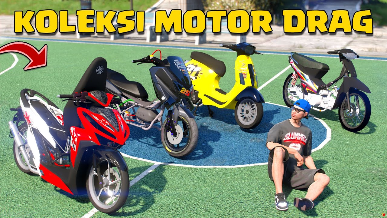 COBA BALAP MOTOR DRAG MODIF KEREN KENCENG BANGET DI GTA 5