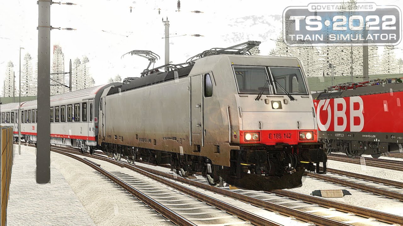 Train Simulator 2022 Villach HBF Karawankenbahn  186 TRAXX