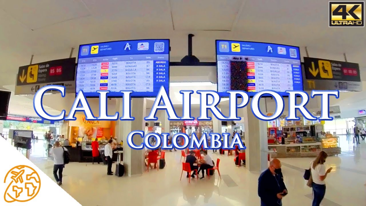 Cali Colombia Airport Aeropuerto Internacional Alfonso Bonilla Aragón CLO