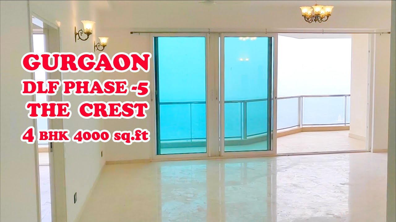 CODE-0154 | DLF THE CREST | 4 BHK 4000 sq.ft | Gurgaon Dlf Phase -5 | for Rent