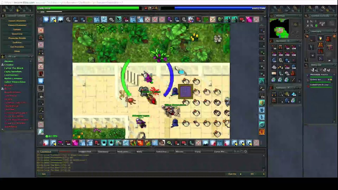 Tibia 4 Voc team at Asuras