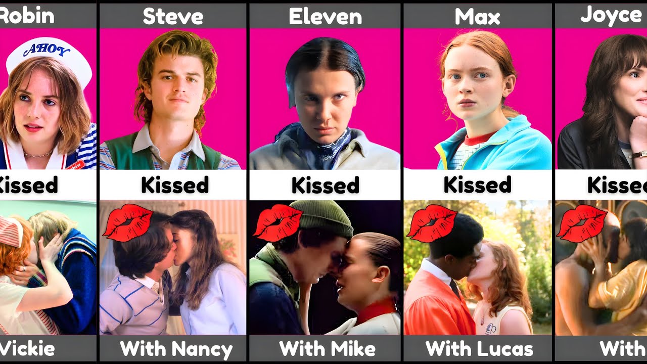 Stranger Things Characters Who Kissed I Season 1 to 5