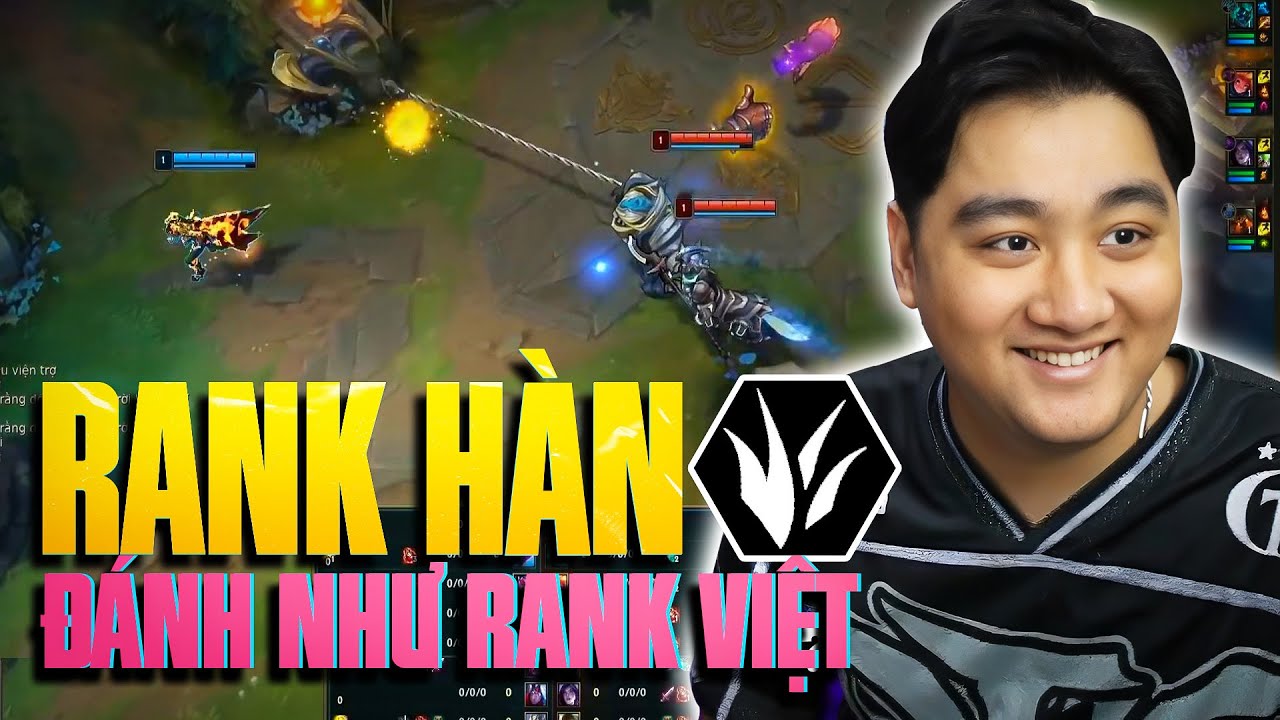 Leo Thách Đấu Hàn Mùa Mới #3: Mấy Anh Rank Hàn Chơi Game Mà Cứ Tưởng Đang Chơi Rank Việt À
