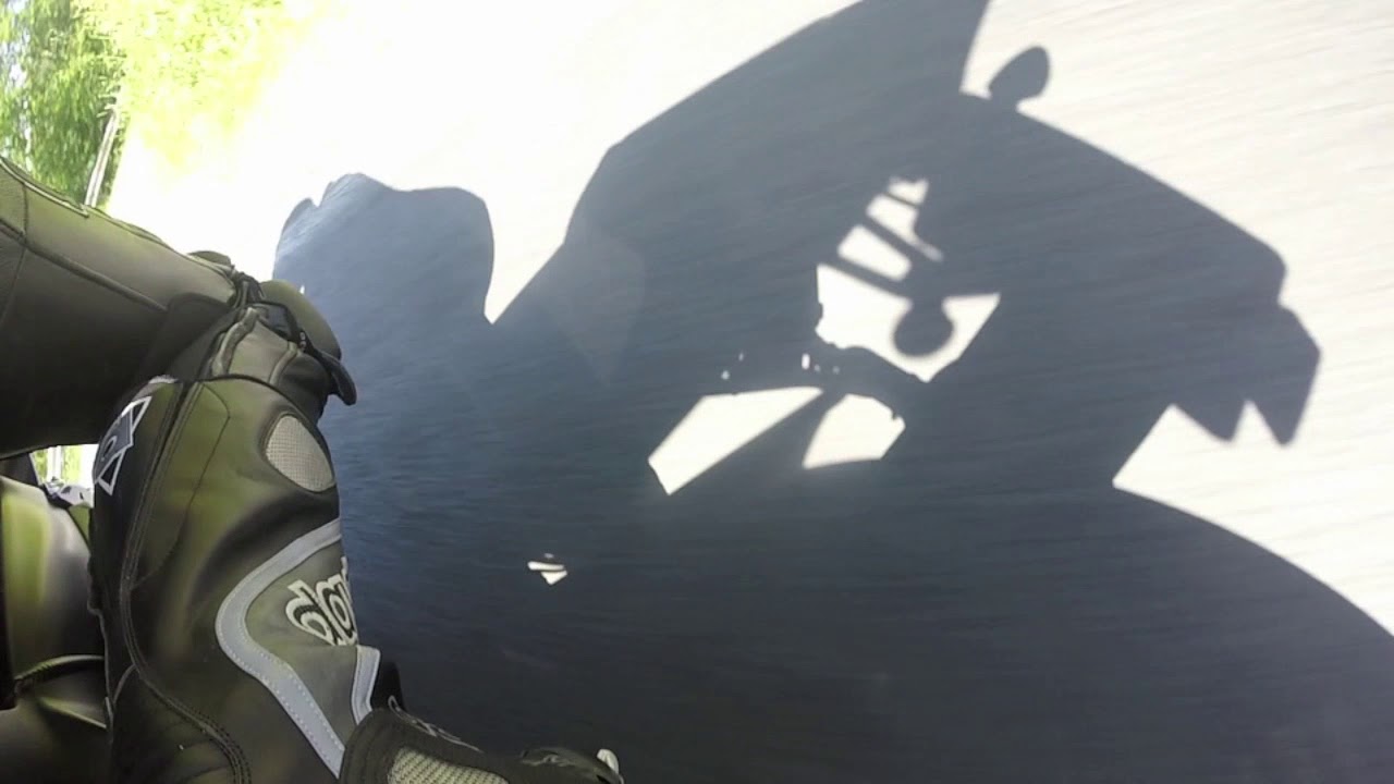 Happy riding - knee down with countersteering and without hangoff !