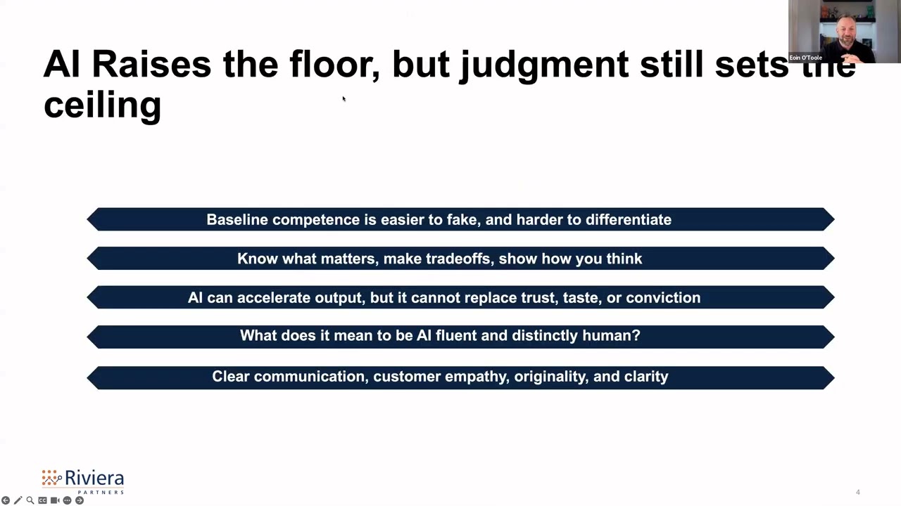 Getting Hired in the Age of AI: How Product Leaders Stay Human and Stand Out with Eoin O'Toole