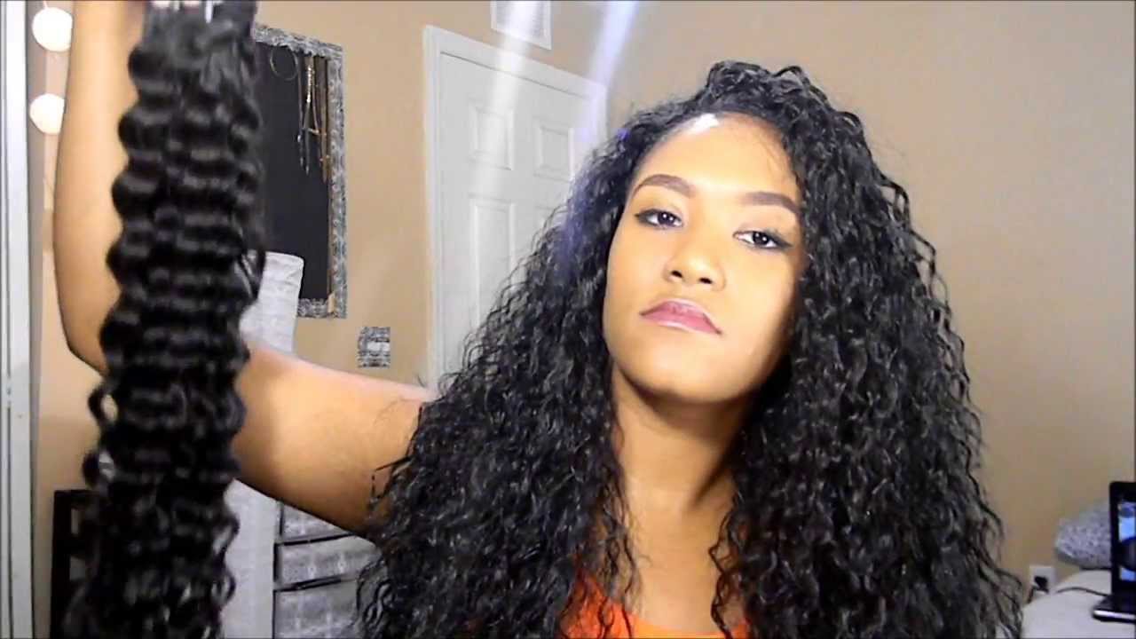 ALIEXPRESS (PRINCESS HAIR) BRAZILIAN DEEP WAVE (re-uploaded)
