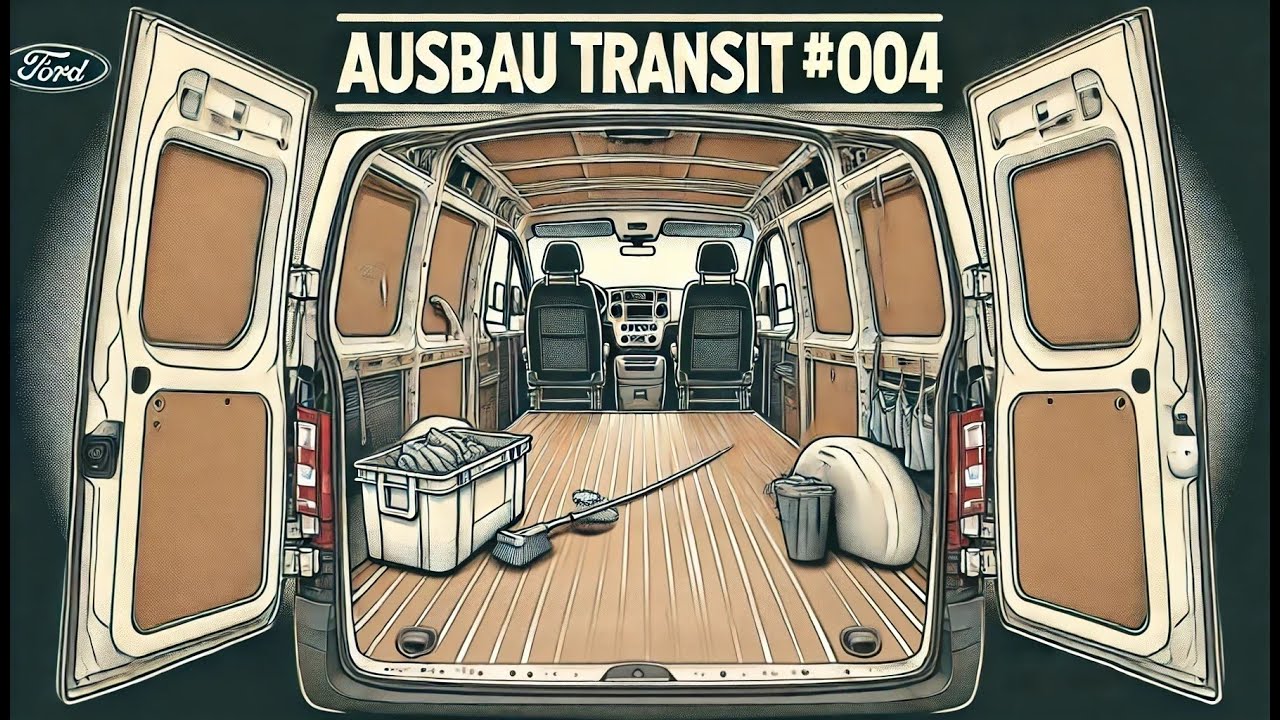 Ausbau Ford Transit #004 - Sitze entfernen, Rostarbeiten und Abdichtung für deinen Camper