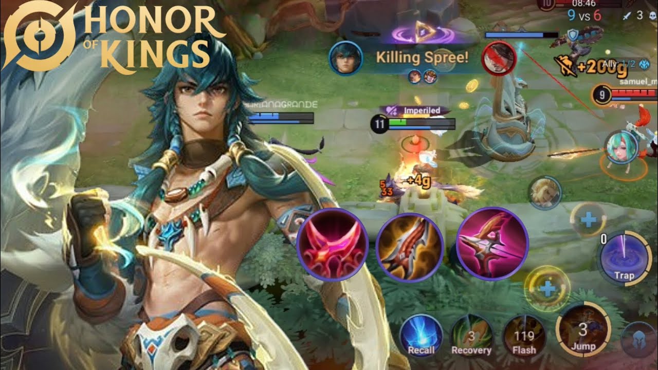 ATTACK SPEED CHANO MELTING ENEMIES | HONOR OF KINGS GAMEPLAY