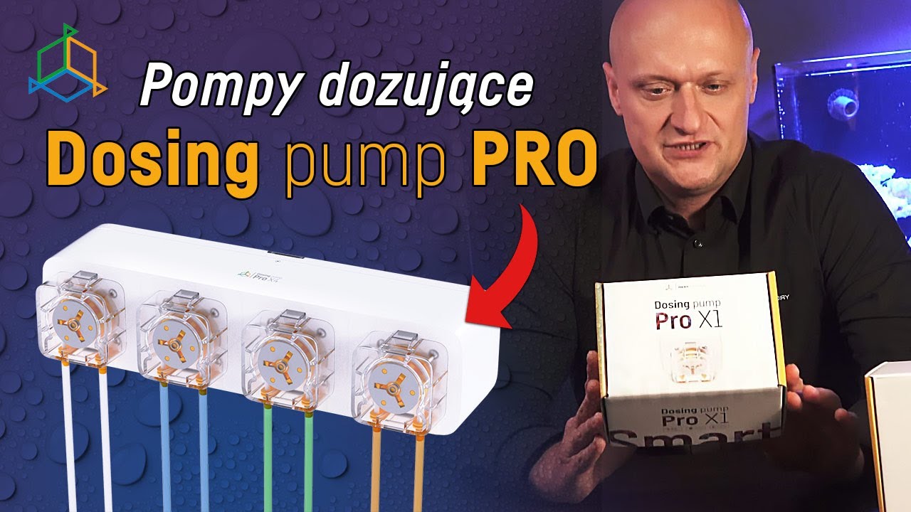 Innowacyjne pompy dozujące do akwarium -  Dosing Pump Pro od Reef Factory