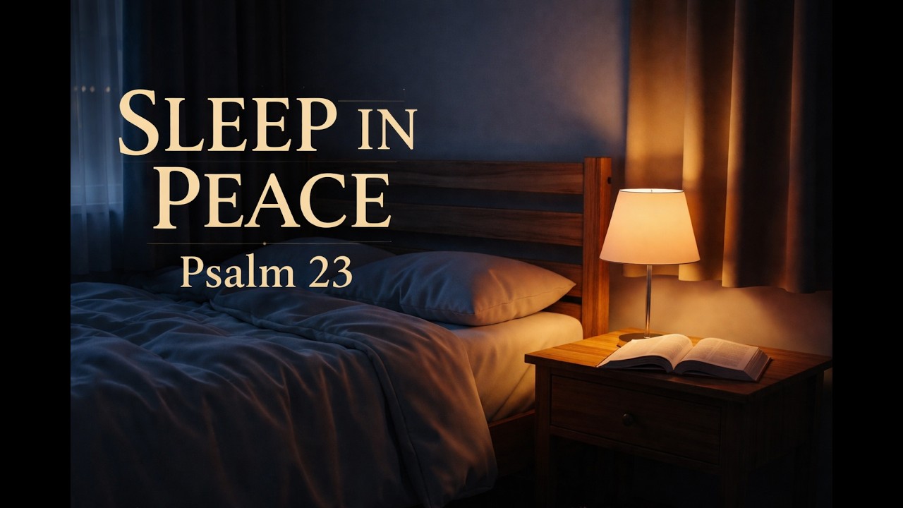 Can’t Sleep? Psalm 23 Bible Reading For Deep Rest 🌙 Christian Sleep (30 Minutes)