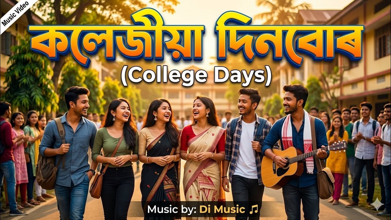 কলেজীয়া দিনবোৰ - মনত পৰেনে সেই পুৰণি স্মৃতিবোৰ? | College Days | New Assamese Song 2026 | Di Music