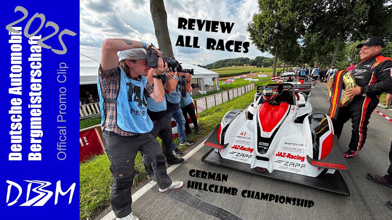 Official Review | German Hillclimb Championship 2025 | Promotion Clip | Pricegiving | RaceMedia24.tv