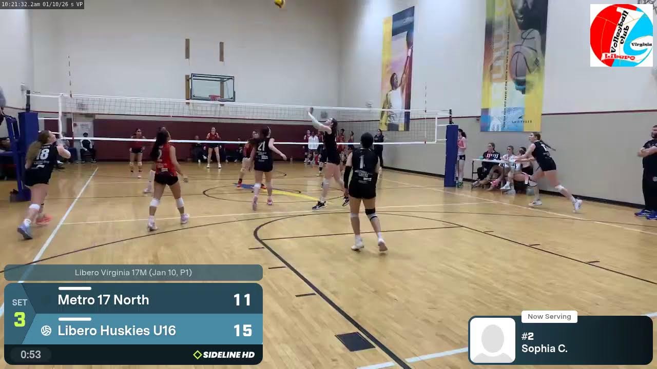 Libero Huskies U16 vs. Metro 17 North (2026.01.10)