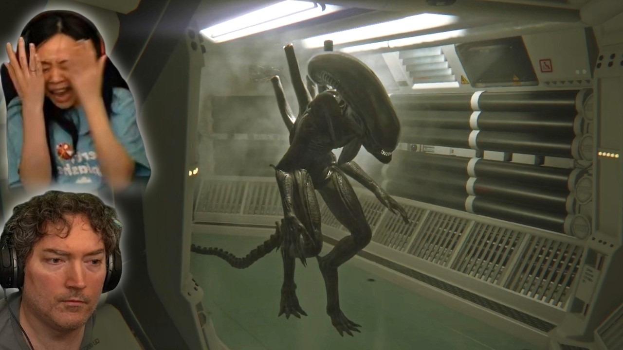 Easily Scared Wife Meets the Alien - ALIEN: Isolation [Full Game] - Part 3