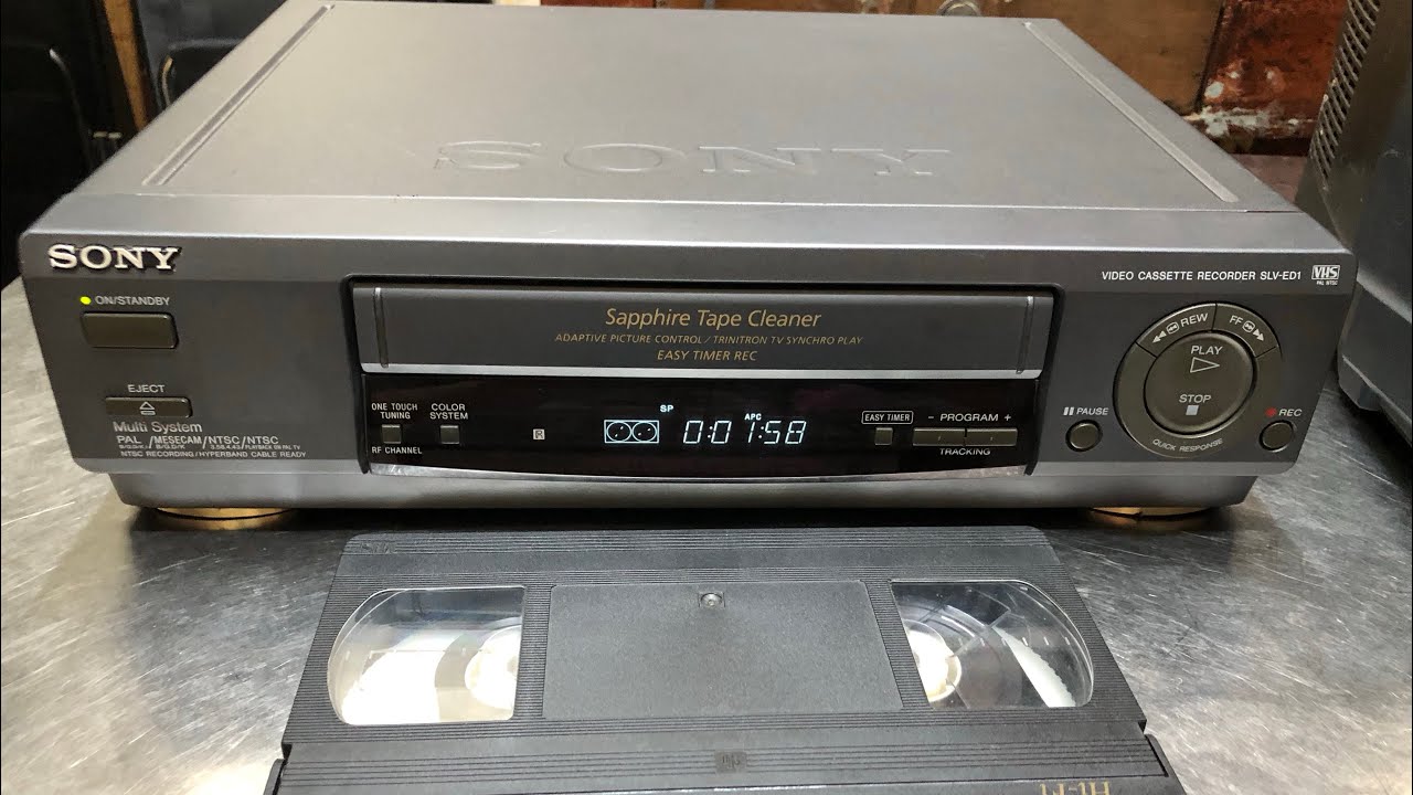 Đầu băng VHS Sony SLV-ED1 đầu Mono sử dụng xem tốt hình ảnh nét đẹp. Giá: 900K