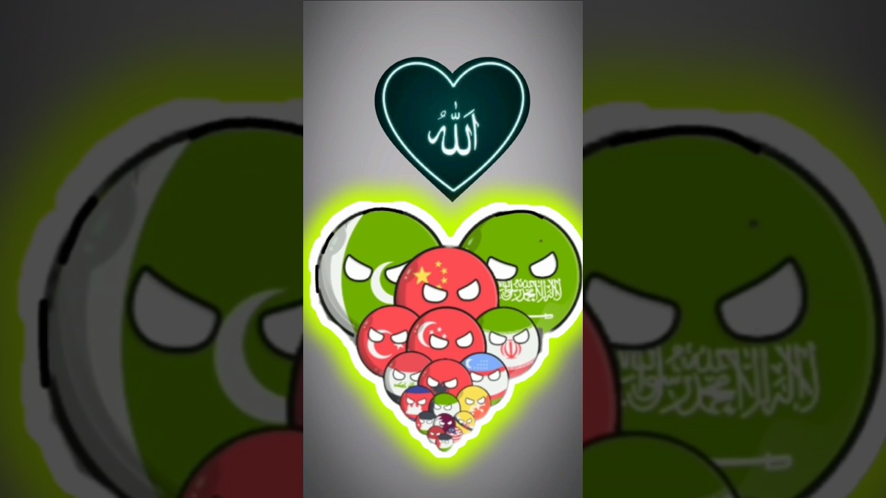 Palestine 🇵🇸 vs Israel 🇮🇱 Supporters #countryballs #globevibes #palestine #trending